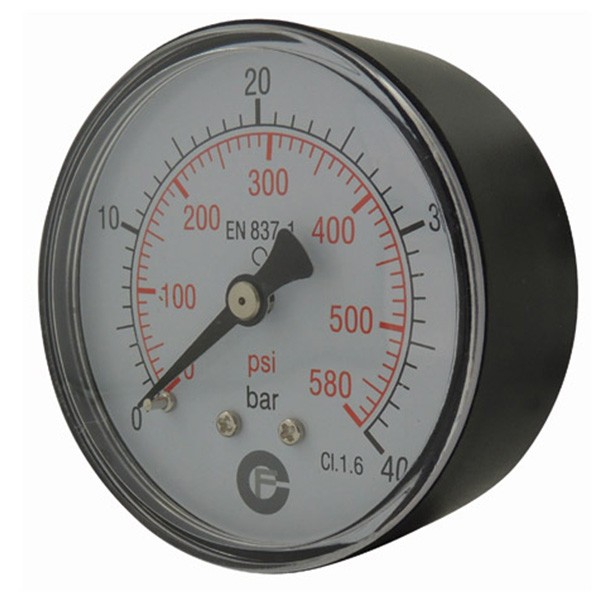 Manometre Diam.50 secs. / 0-6 bars Axial