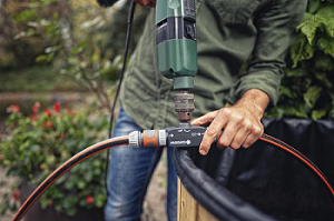 Comment transvaser de l'eau avec une perceuse - Pompe pour perceuse