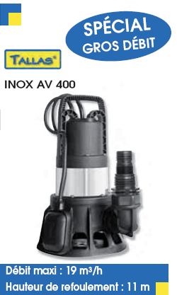 Tallas Inox AV 400