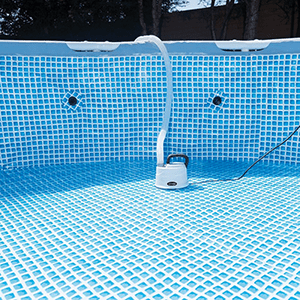 Pompe vide piscine Intex