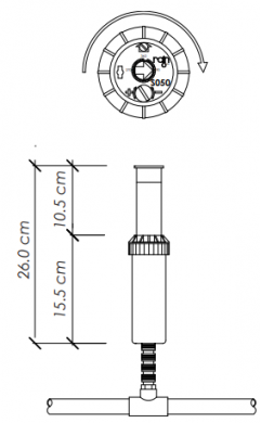 Turbine Mini Rain S050S