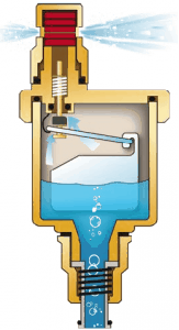 La nécessité d'un purgeur automatique sur un réseau de chauffage