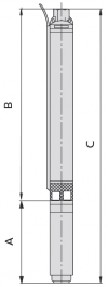 Pompe immergée SPE 100 Monophasée Spéroni - Arrosage Distribution