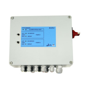 BSR 2 T - 6/9 A - Coffret de commande et de protection relevage - Générique
