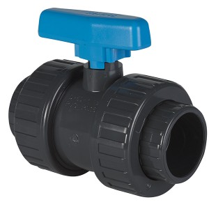Vanne à boisseau PVC pression à coller FF Ø32 - Vanne et robinet PVC - Générique