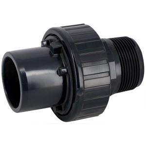 Raccord union PVC pression mixte MF-M Ø50/40-1"1/2 - Raccord PVC pression - Générique