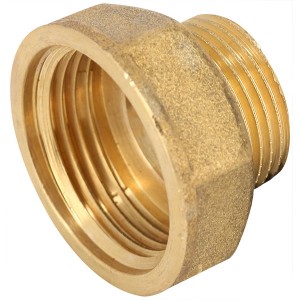 Manchon réduit laiton à visser FM 3/4"-1/2" - Raccord laiton - Générique