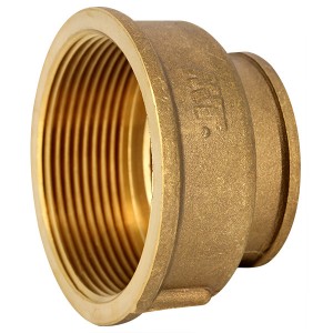 Manchon réduit laiton à visser 1/2"-3/8" - Raccord laiton - Générique