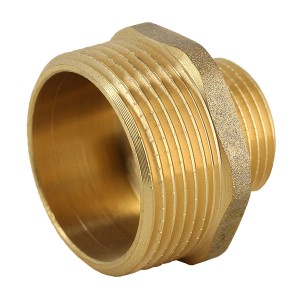 Mamelon réduit laiton à visser 3/4"-1/2" - Raccord laiton - Générique