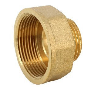 Manchon laiton à visser MF 1/2" - Raccord laiton - Générique