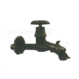 Robinet puisage déco à manette + Rosace - Fontaine extérieure - Grillot