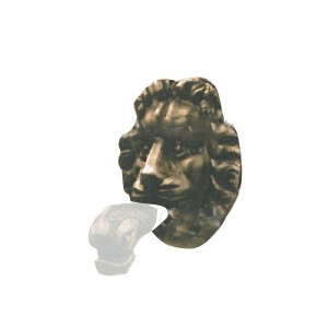 Rosace lion - Fontaine extérieure - Grillot