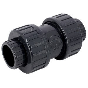 Clapet PVC pression à coller ressort inox FF Ø40 - Clapet anti-retour - Générique