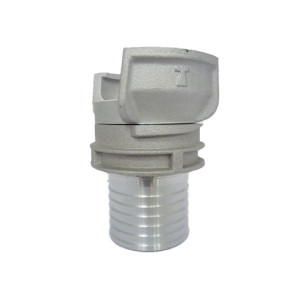 Raccord cannelé avec verrou - DN40 x Ø45 - Raccord symétrique - Générique