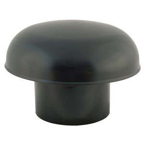 Chapeau de ventilation PVC femelle à coller diam 40 mm - Accessoires de relevage - Générique