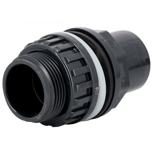 Traversée de Paroi PVC mixte MF-MF Ø40/32-1"1/4/Ø32 - Raccord PVC pression - Générique