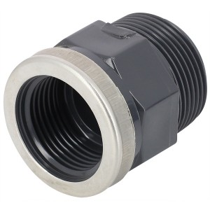 Réduction PVC pression à visser renforcée MF 1"1/4-1/2" - Raccord PVC pression - Générique