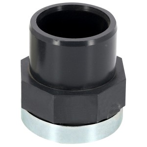 Embout taraudé PVC pression mixte renforcé MF-F Ø32/25-1/2" - Raccord PVC pression - Générique