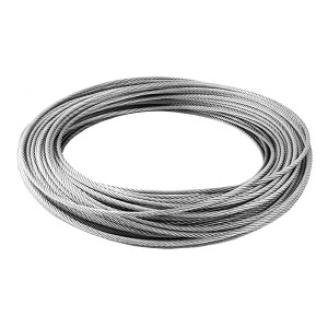 Câble inox 6mm - au mètre - Système de suspension - Générique