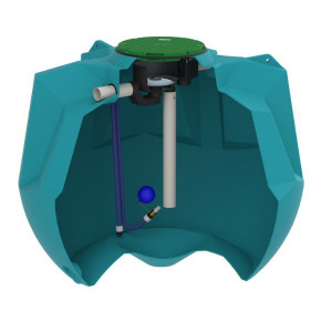 Globus 7000 EQUIP - Cuve eau de pluie - Jetly