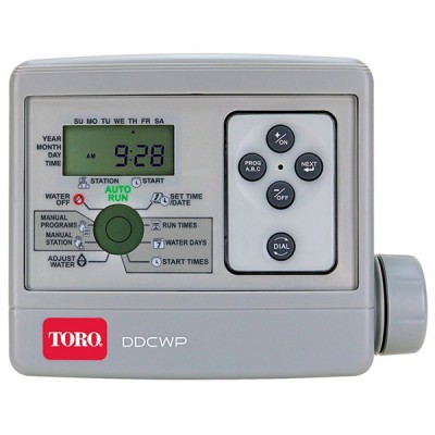 Gamme de programmateurs d'arrosage DDCWP étanches de la marque Toro