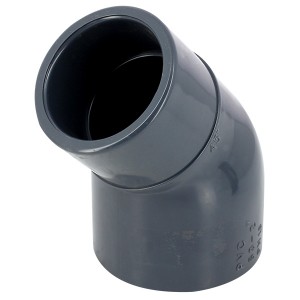 Coude 45° réduit PVC pression à coller MF Ø40-32 - Raccord PVC pression - Générique