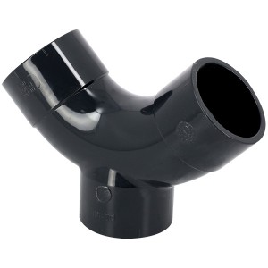 Raccord "Y" PVC pression à coller FF Ø63 - Raccord PVC pression - Générique