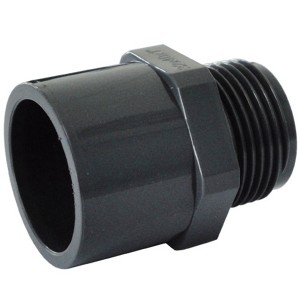 Embout fileté PVC pression mixte MF-M Ø75/63-1" - Raccord PVC pression - Générique
