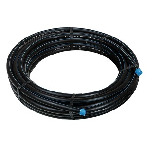 PEHD bande bleue D32-16B-25 ml - NF - Tuyau polyéthylène - Générique