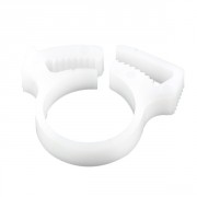 Collier blanc / Attache tentacule - B15