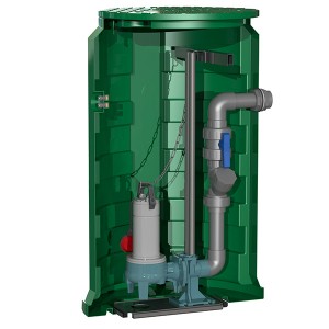 CALIDOM 900 GQVM 50-8 PA - FEA de 0 à 35 cm - Station de relevage - Calpeda