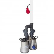 Kit pluvial DR Steel 75 DR2P - 2 pompes