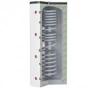 Ballon stockeur combiné serpentin inox - 1000L - sans échangeur