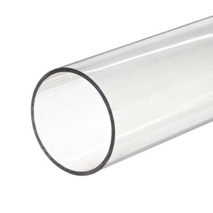 Tube PVC rigide D50 transparent 16 b - 2.5 m - Tube PVC - Générique