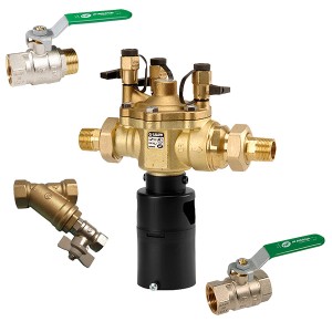 Kit prémonté disconnecteur antipollution - BA574 - 1/2" - Clapet anti-retour - Sferaco