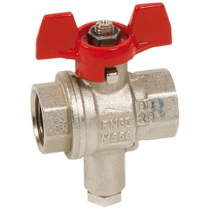 Vanne avec prise porte-sonde - 1/2" - Compteur d'eau - Sferaco