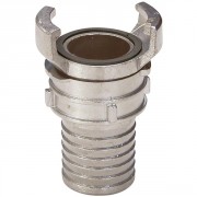 Raccord symétrique inox à douille annelée à verrou