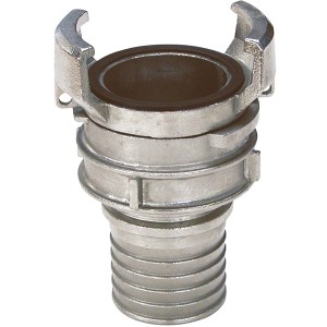 Raccord symétrique inox à douille annelée à verrou avec collerette - Ø80 - Raccord symétrique - Sferaco