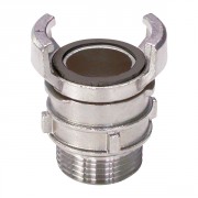 Raccord symétrique inox mâle avec verrou