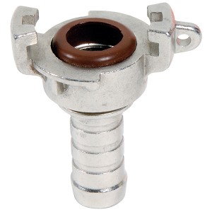 Raccord express inox cannelé - Ø25 - Raccordement tuyau - Sferaco