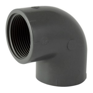 Coude 90° PVC pression à visser FF 2" - Raccord PVC pression - Générique