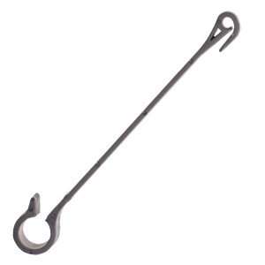 Crochet de suspension long Ø16 x 100 - Matériel d'installation -