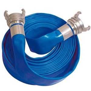 Tuyau plat refoulement - DN 80 - 10 m - Tube PVC - Générique