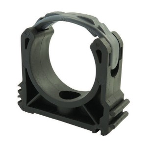 Collier clip pince ouverte Ø90 - avec clip de sécurité - Raccord PVC pression - Générique