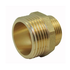 Mamelon réduit laiton à visser 3/4"-3/8" - Raccord laiton - Codital