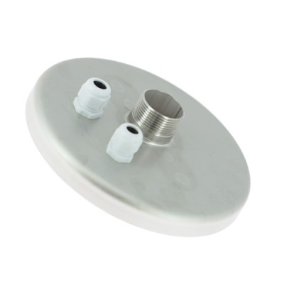 Tête de forage inox Ø210 mm - 1"1/4