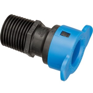 Raccord droit fileté Blu-Lock - 3/4" - Tuyau et raccord SBE - Orbit