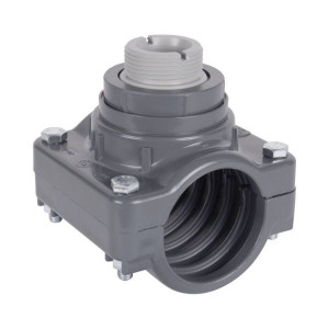 Collier de prise en charge pour tube PVC - 63 mm - Collier de prise en charge - Jetly