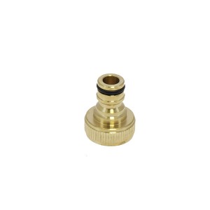 Nez de robinet laiton taraudé - 3/4" - Raccordement tuyau - Seko
