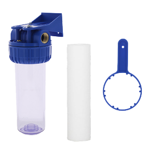 Filtre anti-impuretés 9"3/4 avec cartouche compressée 20µ - Filtres eau domestique - Centrocom